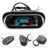 9999 Rpm Meter Car Gauge Auto Tachometer Digital LCD 12V Auto Gauge Motorcycle Tachometer Diesel for Outboard Motor Universal