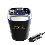 Power Inverter 12V/24V To 220V 200W Socket Converter for Electrical Appliances Travel Tools Usb Charging Car Accessories