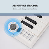 M-VAVE S-25mini - Rechargeable Portable USB Keyboard MIDI Controller