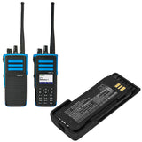 Two-Way Radio 2000mAh / 14.80Wh Battery For Motorola：XIR P8608EX XIR P8668EX DP4401Ex DP4801Ex XPR7350Ex XPR7550Ex DGP8550E