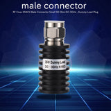 RF Coax 25W N Male Connector Small 50 Ohm DC-3GHz , Dummy Load Plug