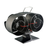 1pc Powerful Wood Stove Fan - Heat Powered Fireplace Fan for Maximum Heat Distribution and Comfort