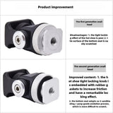 Camera Screen Mount Adapter Portable Aluminum Alloy Hot Shoe Mounts