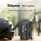 Ridenow 150Psi Mini Electric Portable Riding Air High Capacity Battery MTB Road Bike Pump