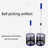 Pingpong Ball Retriever Container Training Tool Ball Pick Up Net Bag Table Tennis Picker NEW