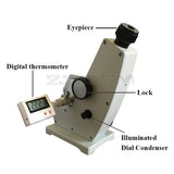 Abbe Refractometer 2WAJ Monochromatic Refractometer Digital Brix Refractometer Laboratory Optical Equipment 1pc