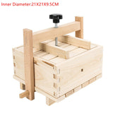 Wooden Home Tofu Mould Set DIY Mould Kitchen Homemade Soy Curd Tofu Cooking Tool