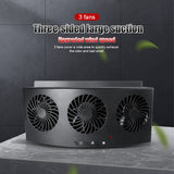 Exhaust 3-Head Coog USB Powered Car Air Purifier Radiator Fan Window Vent Cool Ventilation Interior Accessories