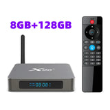 X96 X6 Android 11.0 TV 4/8GB RAM 32/64/128GB ROM RK3566 Support 8K 3D 2.4G/5G Dual WiFi 1000M BT4.X Set Top Box