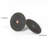 100PCS Dia Cutting and 5PCS Shank Dremel Abrasive Discs Mini Drill Rotary Tool Accessories Bit Set