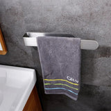 Non perforated lighting rack, sticker, kitchen and bathroom towels, towel rack