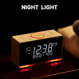 1pc DAB & FM Radio Alarm Clock With 40 Presets, Bluetooth,Dual Alarm,Sleep Timer,Dimmer Control, USB Charger And Earphone Jack ITOMA 728-UK