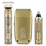 NEW Resuxi 963 3 in 1 Professional Electric Clipper Foil Shaver Ear Nose Hair Trimmer Grooming Kit for Men Oil Head Cut