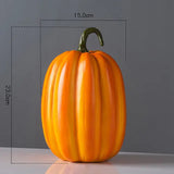 Halloween Simulation Pumpkin Model Artificial Craft Fall Decor Lightweight Small Carved Resin Pumpkins For Desktop