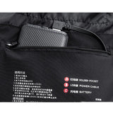 9Areas Self Heating Jackets Men's Heating Jacket Women's Warm USB Heating Vest Heating Jacket Winter Fishing Camping Ski Warm