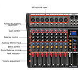 DJ Controller Mixer Audio Sound Mi Table Card Professional PC Digital Consoles Interface Console Pro Equipment 8 Channel