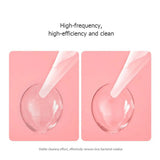 Household Automatic Ultrasonic Cleaner Washer Glasses Lenses Box Contact Lens Cleaning hine Pink