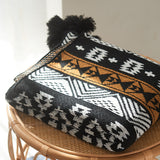 Bohemian Large Shawl Simple Nordic Blankets Acrylic Napping Blanket Sofa Cover Knitted Soft Winter Warm Decor