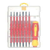 8Pcs Electricians Insulation Screwdriver Tool Set Removable Multifunction Screw Driver Bit Home Electrical Special Repair Tools