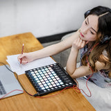 Worlde ORCA PAD48 PRO MIDI Keyboard Pad Controller 16 Drum Pads USB MIDI Drum Pad Controller 48 Pads RGB Backlit DJ Remix