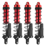 4PCS Metal 120Mm Shock Absorber Oil Damper For 1/10 RC Crawler Car Axial SCX10 AXI03007 RBX10 D90 TRX4 Replacement Parts