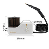 2600W High Temperature Steam Cleaner - Portable Sterilization Pressure Washer for Home, Car, Kitchen, and Air Conditioner. EU/US.