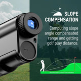 DC-600 Golf Laser Rangefinder 600M Rechargeable Distance Meter With Slope and Flag Lock Vibration for Golfing Promotion