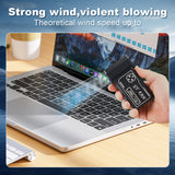 New 140,000RPM Air Blower Turbo Jet Fan Electric Power Display Handheld Mini Dust Cleaner High Speed Duster Gun Cleaning Tool