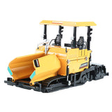 Alloy Diecast Paver hine Paving Asphalt Highway Construction Truck 1:40 Engineering Vehicle Model Decoration Kid Toys,Yellow