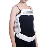 Adjustable Spinal Hyperextension Fixator A Scoliosis Hunchback Fixation Thoracolumbar Fracture Support White