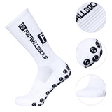 Lixada Outdoor Sports Running Stretch Athletic Soccer Anti Slip Soc with Grips for Football Match