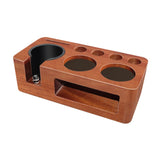 Wooden Filter Tamper Holder - Sturdy Multipurpose Coffee Tool