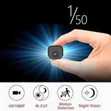 Smallest 1080P HD Mini Camera Wifi IP Webcam Remote Monitoring Small Camcorder Infrared Night Vision Micro Cam Built-in Battery