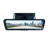 8.2-inch LCD 170-degree wide-angle dual-lens rearview mirror car driving recorder