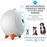 Anti Barking Device Dog Bark Behavior Training Tool 10m Control Range LED Indicate Indoor and Outdoor Deterrent System
