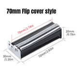 70mm 78mm 110mm Paper Rolg hine Portable Mini Metal Cigarette Roller Wrapping Maker DIY Tobacco Smoking Pipe Accessories