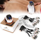 EMS RF Beauty Improve Wrinkles Red Light Anti-Aging Body Acupressure Massage Scraping Facial Treatment Instrument New