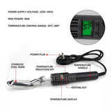 Household Travel Leather Clothing Wrinkle Removal Machine - Small Leather Shoe Iron with Adjustable Temperature