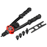 BT-606 Mandrel Gun, Heavy Duty Rivet Nut Setter Tool Kit,Threaded Tool,Threaded Insert Hand Riveter M3-M8
