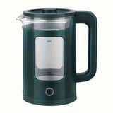 1pc, 1500W Electric Kettle, Durable, Large Capacity, Automatically Power-Off When Opened, Plastic Body With High-Frequency Glass Bladder, Easy To Use, Suitable For Home, Business, And Gifts