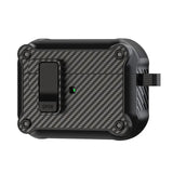Headphone Dual Material Protection Earphone Protective Case with Switch Lock Wireless Charging Shock-proof for
