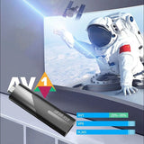 Android 13 BT 5.0 ATV Allwinner H618 2.4G 5G Dual Wifi HDR10 6K Media Player TV Box Black
