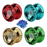 4 Color Professional Aluminum Yoyo Beginners Metal Yo-Yos For Kids And Adults With Yo Accessories Toy Gift