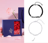 A Pair Of Lovers Niche Design Simple Sterling Silver Jewelry