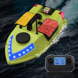 GPS RC 600M Wireless Remote Control Fishing Feeder Boat with 3 Bait Containers 5200mAh/12000mAh