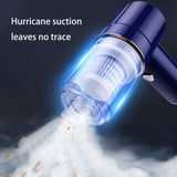 3 In 1 High Power Air Blower with LED Light USB Rechargeable Wireless Vacuum Cleaner Mini Cleaning hine for Car Home Keyboard