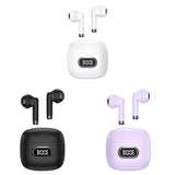 Wireless Earbuds IPX5 Waterproof Stereo In-Ear Earphones 35Hrs Playtime Fit For Sports Workout Gaming White