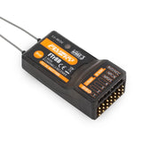 FlySky FTr8B 2.4GHz 8CH Receiver RC Airplane Helicopter Fixed Wing Glider Vehicle Drone Dual Antenna for AFHDS3 Transmitters