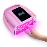 New Single Hand Induction Care Tool hine Cold Warm Air Nail Polish Dryer