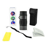 8x20 Mini Pocket Prime Monocular Handheld Telescope Carrying Bag Hiking Camping Observation Moon Sports Watching